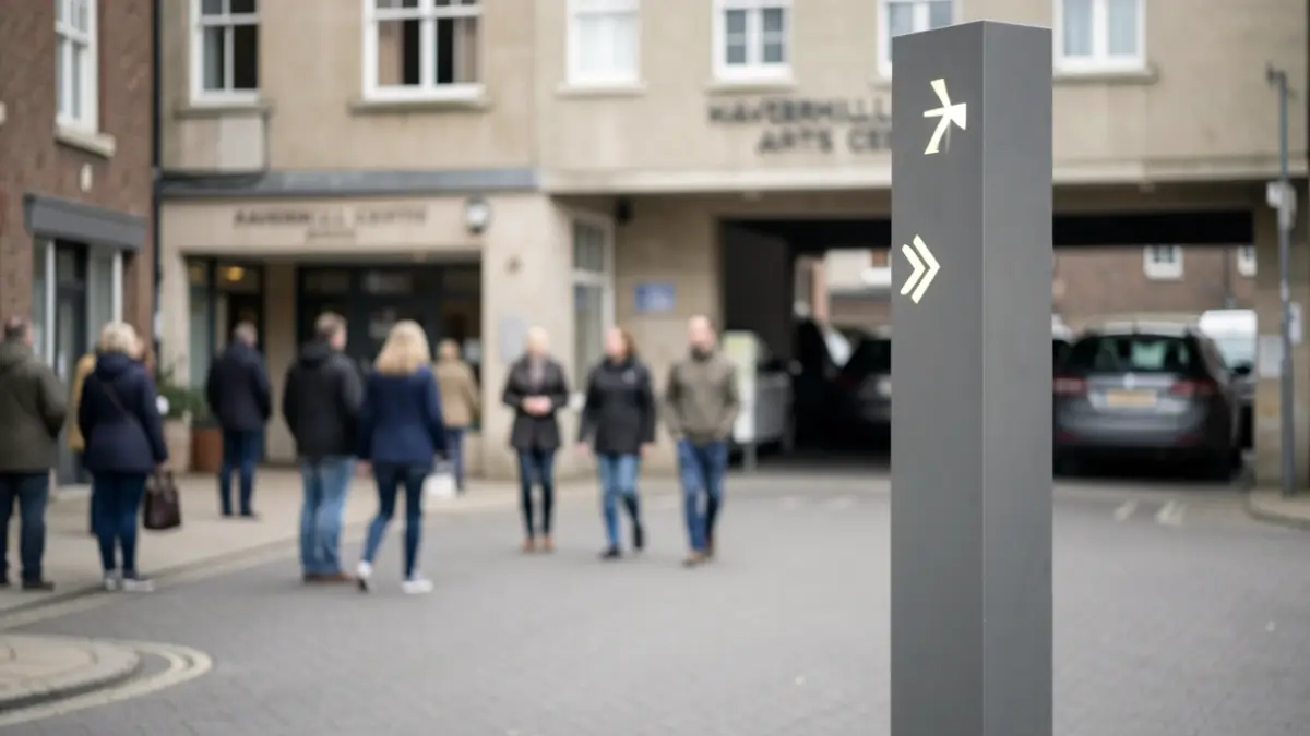 New wayfinding signage proposed for Haverhill town centre.