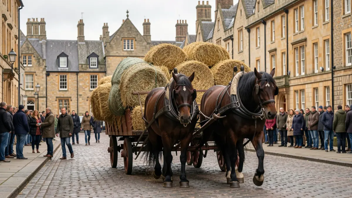Generic image: with historic college buildings in the background. Soft, overcast autumn light.