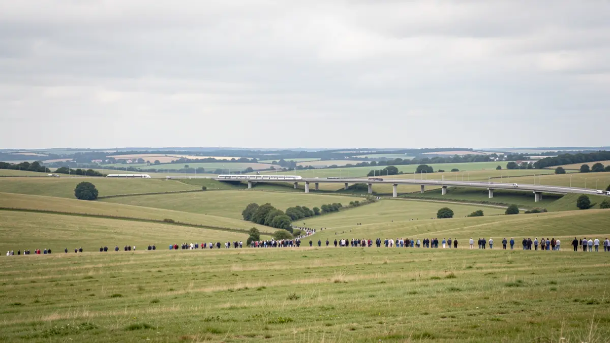 Generic image of a wide East of England landscape with potential for future transport infrastructure.